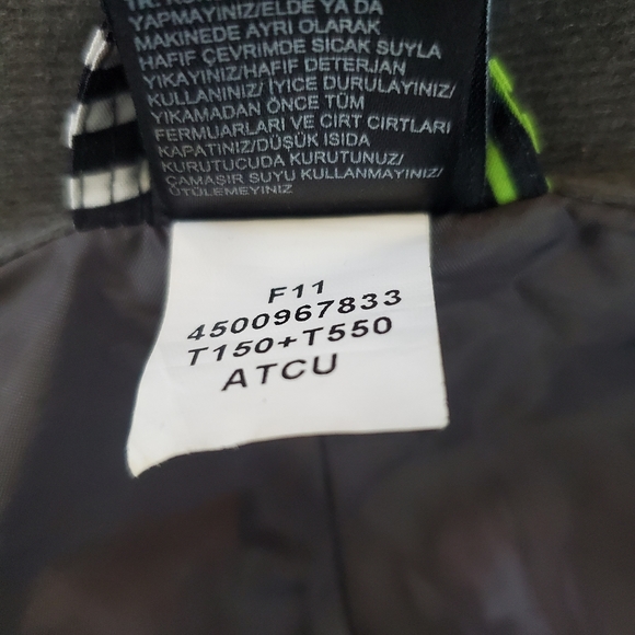 THE NORTH FACE Kids Zipline Rain Jacket Kids Black Multicolor Size Large - Picture 9 of 10